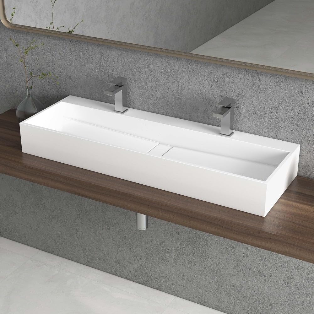 Weibath Wall-Mount Double Sink