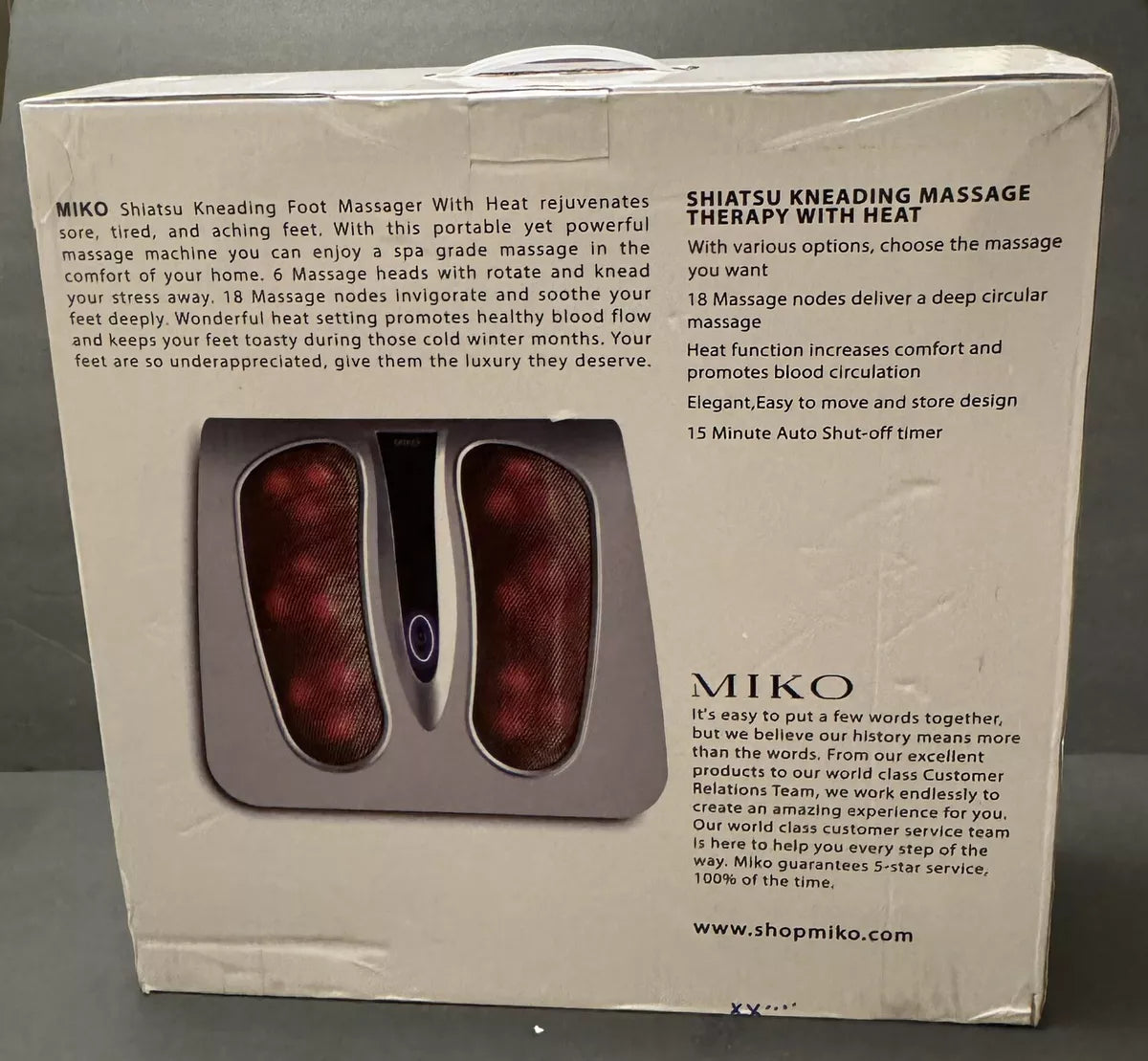 MIKO Shiatsu Foot Massager