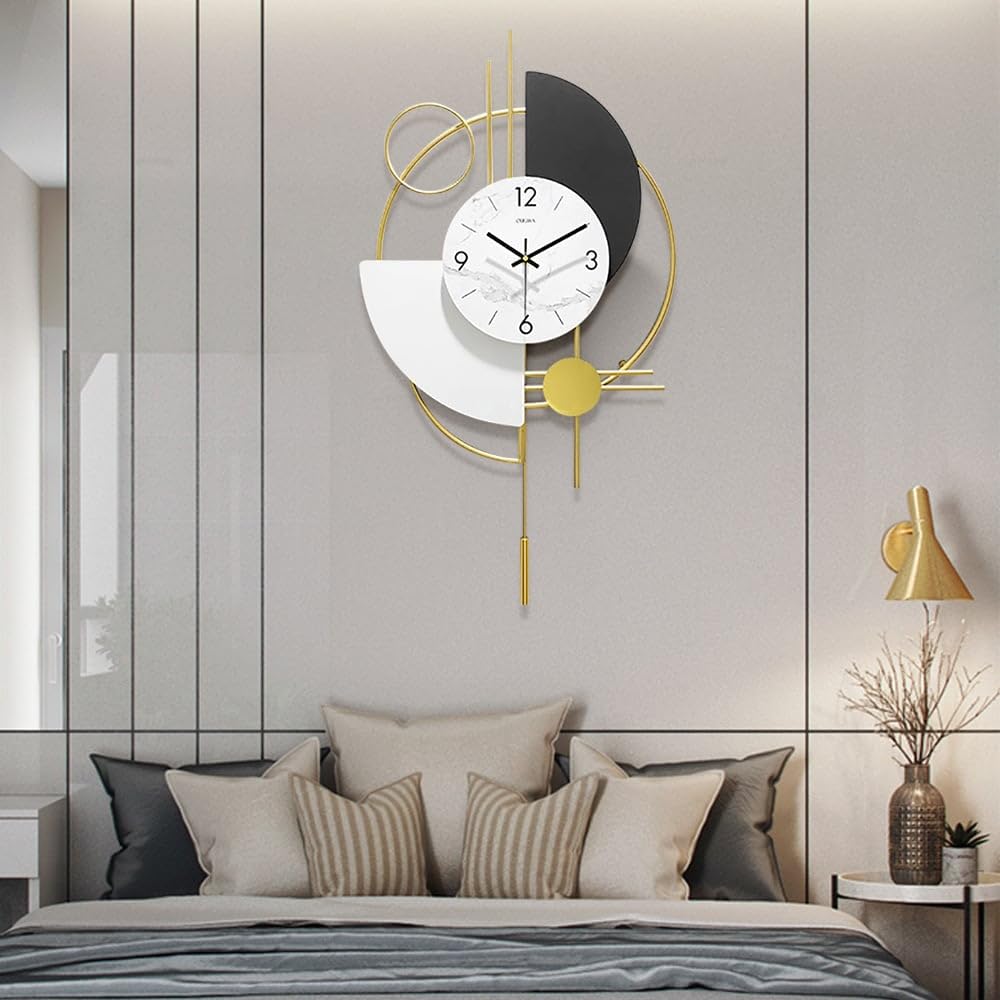 Homary Modern Decorative Big Wall Clock