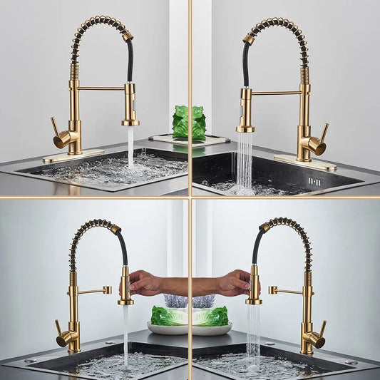 Gold Kitchen Faucet