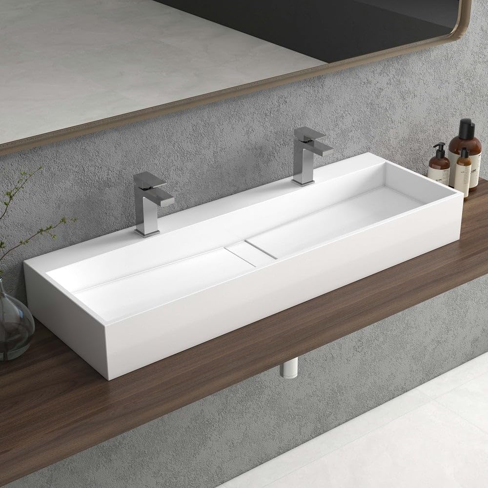 Weibath Wall-Mount Double Sink