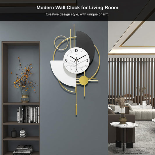 Homary Modern Decorative Big Wall Clock