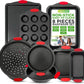NutriChef 8-Piece Non-Stick Baking Pan Set