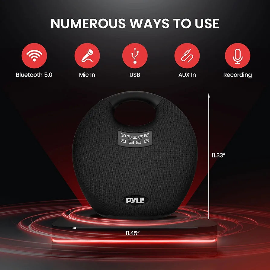 Pyle Portable Bluetooth Speaker