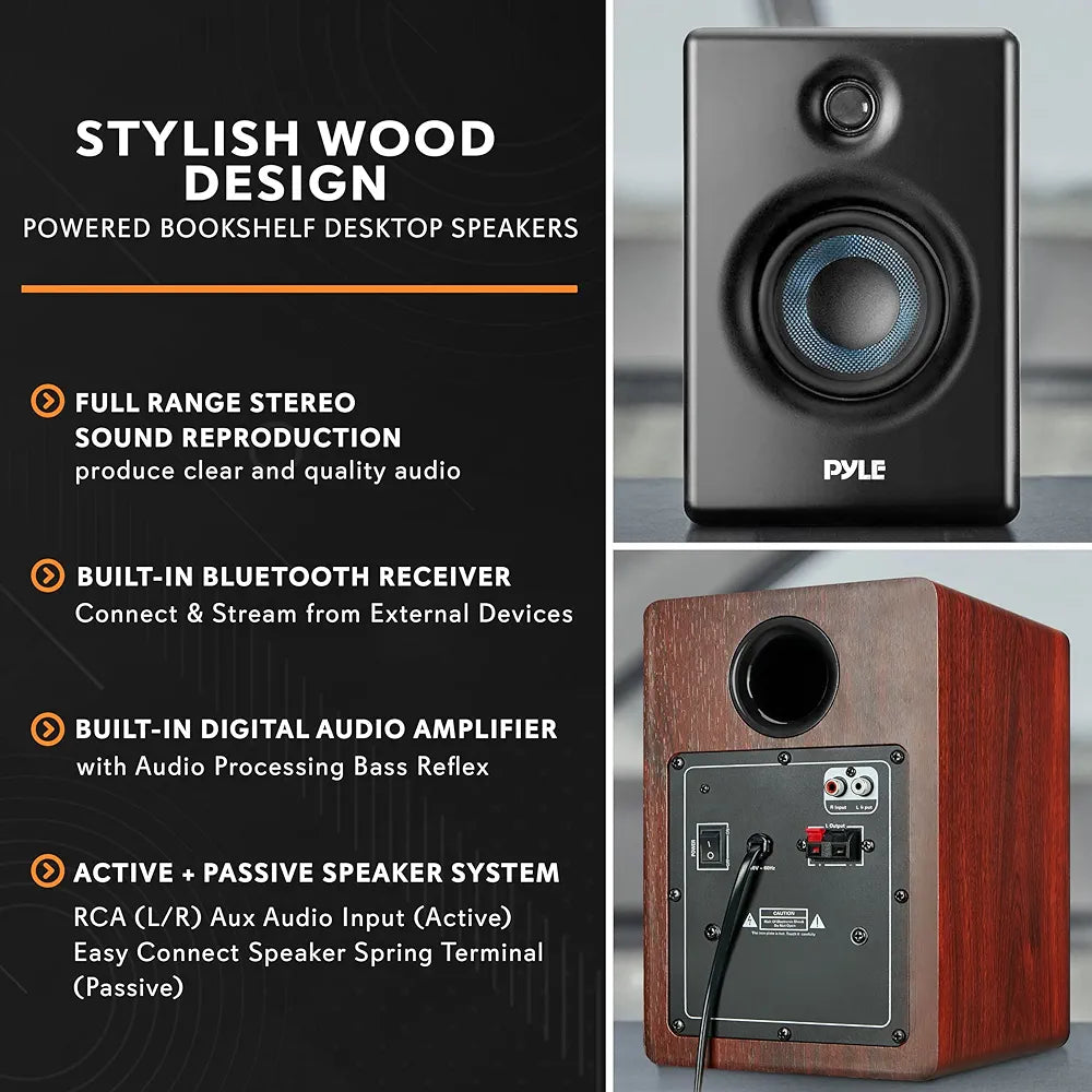 Pyle Bookshelf Speaker