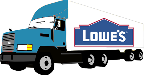 Lowe's Home Improvement Truckload