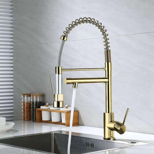 Gold Kitchen Faucet